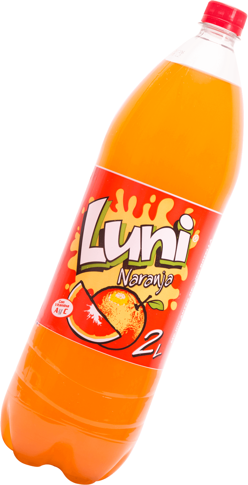 Bebidas Refrescantes | Luni naranja 2 litros